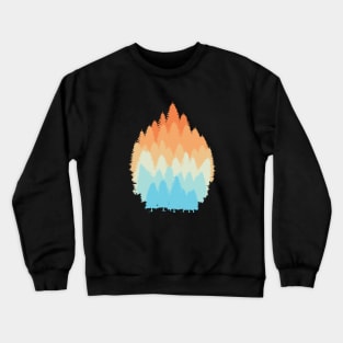 color forest Crewneck Sweatshirt